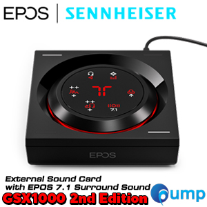 EPOS GSX 1000 2nd edition External Sound Card with EPOS 7.1 Surround Sound for PC and Mac