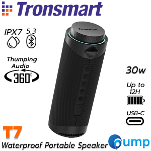 Tronsmart T7 Waterproof Portable Speaker 30W | กันน้ำ IPX7