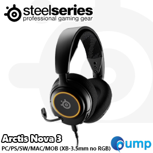 Steelseries Arctis Nova 3 Gaming Headset - Black