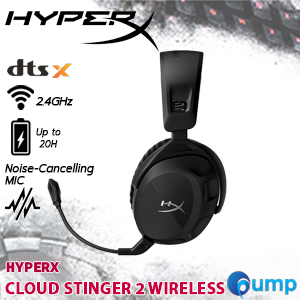 HyperX Cloud Stinger 2 Wireless Gaming Headset / DTS Headphone:X Spatial Audio