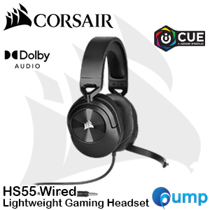 Corsair HS55 Wired Surround Gaming Headset - Carbon 