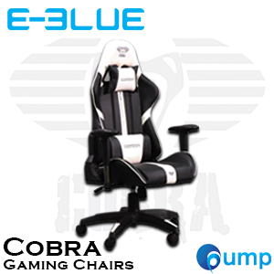 E-Blue Cobra Gaming Chair - White / EEC412BWAA-IA