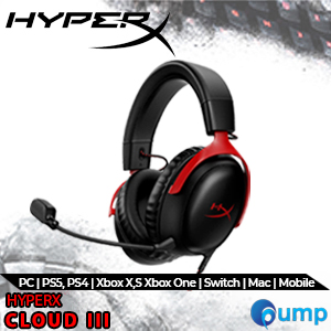 HyperX Cloud III Gaming Headset - Red