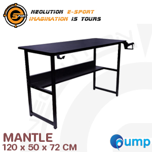 Neolution E-Sport MANTLE Gaming Desk - Black