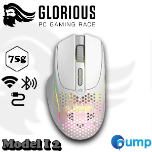 Glorious Model I 2 Wireless Gaming Mouse - White