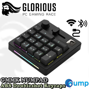 Glorious GMMK NUMPAD PremiumWireless Marcro Pad - Black Slate