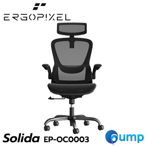Ergopixel Virtuoso Solida Ergonomic Chair - (EP-OC0003) - Black
