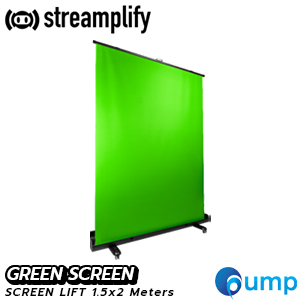 Streamplify GREEN SCREEN - Screen Lift 1.5 M