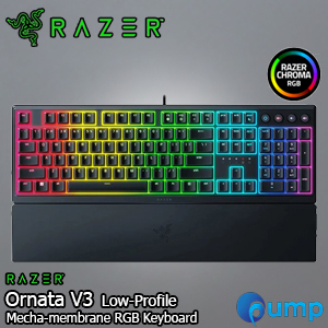 Razer Ornata V3 Low Profile Gaming Keyboard - Membrane with Razer Chroma™ RGB - TH