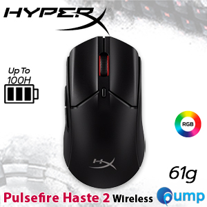 HyperX Pulsefire Haste 2 Wireless Gaming Mouse - Black