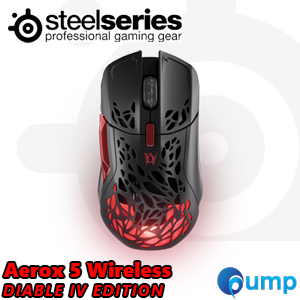 Steelseries Aerox 5 Wireless Gaming Mouse - DIABLO IV EDITION