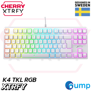 Xtrfy K4 TKL RGB Gaming Keyboard - US - White