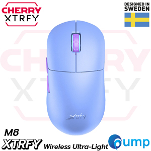 Xtrfy M8 Wireless Gaming Mouse - Frost Purple