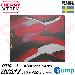 Xtrfy GP4 Gaming MousePad - Large - Abstract Retro