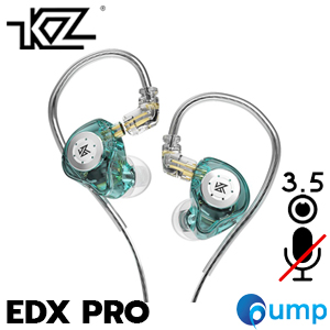 KZ EDX PRO - In-Ear Monitors - 3.5mm - Cyan