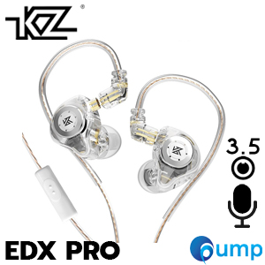 KZ EDX PRO - In-Ear Monitors - 3.5mm With MIC - Crystal