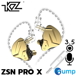 KZ ZSN PRO X - In-Ear Monitors - 3.5mm With MIC - Gold