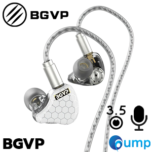 BGVP Scale - In-Ear Monitors - 3.5mm With MIC - White