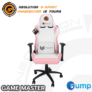 Neolution E-sport Game Master Gaming Chair - White/Pink