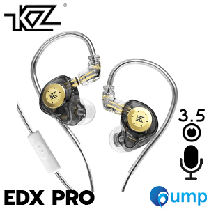 KZ EDX PRO - In-Ear Monitors - 3.5mm With MIC - Black