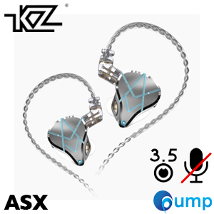 KZ ASX - In-Ear Monitors - 3.5mm - Silver