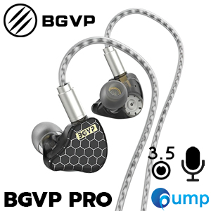BGVP Scale Pro - In-Ear Monitors - 3.5mm With MIC - Black