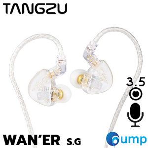 Tangzu Waner S.G - In-Ear Monitors - 3.5mm With MIC - White