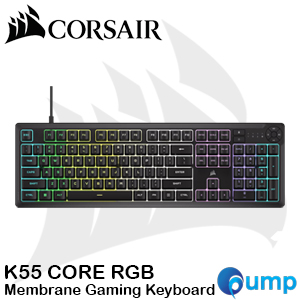 Corsair K55 Core RGB Membrane Gaming Keyboard - Black