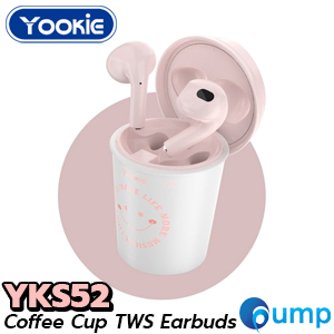 Yookie YKS52 Coffee Cup True Wireless Earbuds - Pink