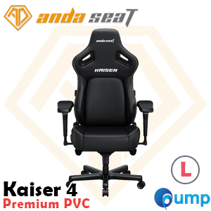 Anda Seat Kaiser 4 Series Premium Gaming Chair - Size L (Black)