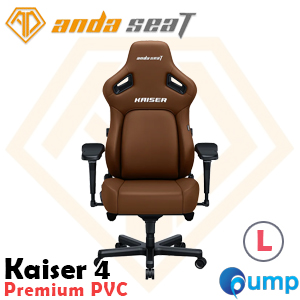 Anda Seat Kaiser 4 Series Premium Gaming Chair - Size L (Brown)