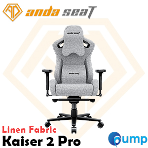 Anda Seat Kaiser 2 Pro Premium Ergonomic Gaming Chair - Gray - Fabric
