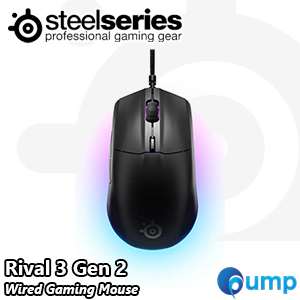 Steelseries Rival 3 Gen 2 Wired Gaming Mouse - Black