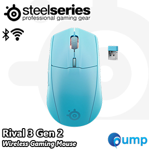 Steelseries Rival 3 Gen 2 Wireless Gaming Mouse - Aqua