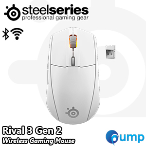 Steelseries Rival 3 Gen 2 Wireless Gaming Mouse - White