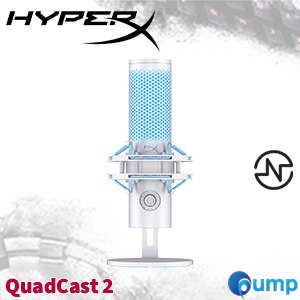 HyperX QuadCast 2 USB Condenser Gaming Microphone - Frost - AN1D9AA