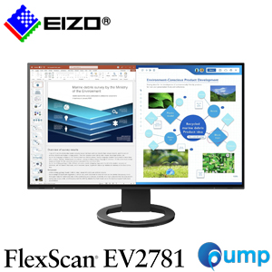 EIZO FlexScan EV2781 27.00 Inch Color LCD monitor (EV2781-BK-CL)