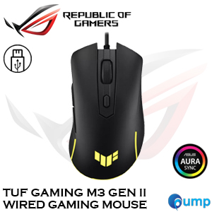 ASUS TUF Gaming M3 Gen II Wired Gaming Mouse