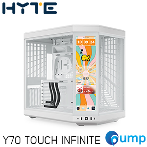 HYTE Y70 TOUCH INFINITE - SNOW WHITE (COMPUTER CASE / เคสคอมพิวเตอร์)
