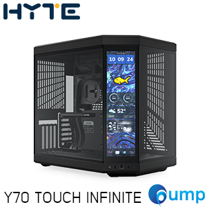 HYTE Y70 TOUCH INFINITE - PITCH BLACK (COMPUTER CASE / เคสคอมพิวเตอร์)