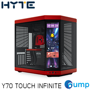 HYTE Y70 TOUCH INFINITE - BLACK CHERRY (COMPUTER CASE / เคสคอมพิวเตอร์)