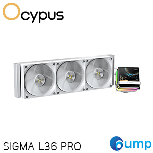 OCYPUS SIGMA L36 PRO - WHITE (CPU LIQUID COOLER / ชุดน้ำระบายความร้อนซีพียู)