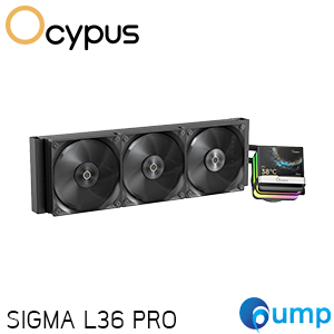 OCYPUS SIGMA L36 PRO - BLACK (CPU LIQUID COOLER / ชุดน้ำความร้อนซีพียู)