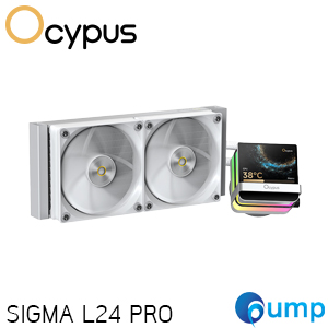 OCYPUS SIGMA L24 PRO - WHITE (CPU LIQUID COOLER / ชุดน้ำระบายความร้อนซีพียู)