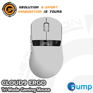 Neolution E-Sport Cloud9 Ergo Tri-Mode Gaming Mouse - White