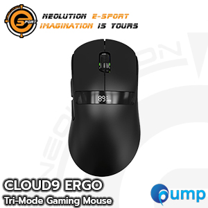 Neolution E-Sport Cloud9 Ergo Tri-Mode Gaming Mouse - Black