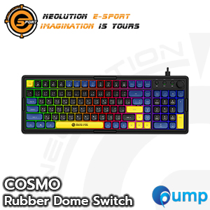 Neolution E-Sport COSMO Wired Gaming Keyboard - Dark Blue