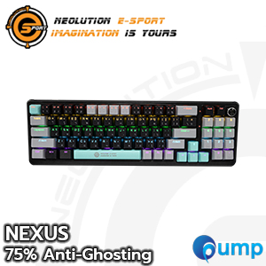 Neolution E-Sport NEXUS Wired Gaming Keyboard - Black