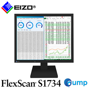 Eizo FlexScan S1734 17 Inch IPS LCD Monitor - Black