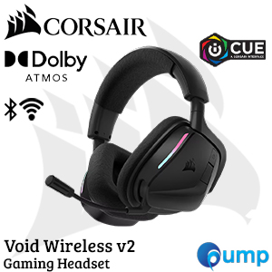 Corsair Void Wireless v2 Gaming Headset - Black - (Revival Series) : CA-9011379-WW